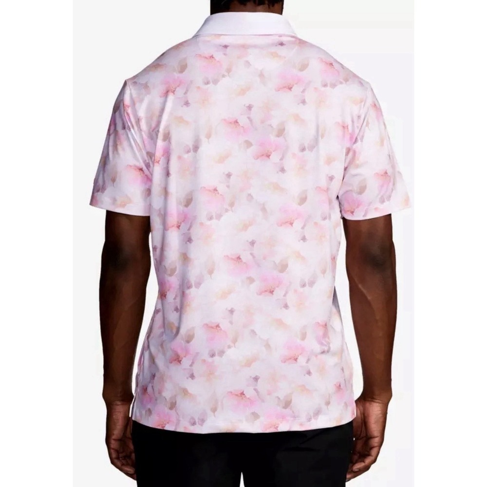 Bad Birdie The Bungalow Golf Polo Shirt Mens Large - Preppy Resort Wear - Picture 2 of 12